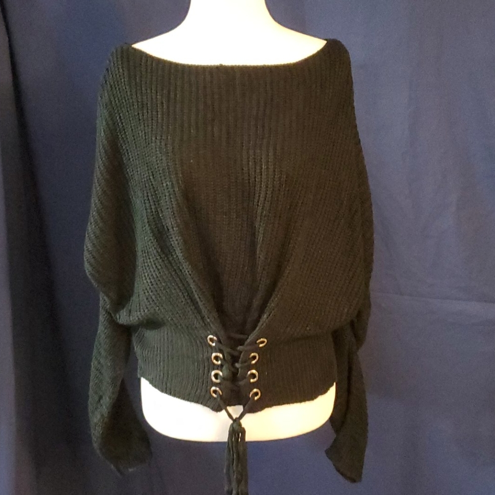 Black sweater